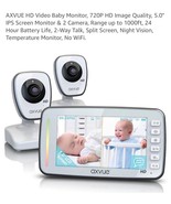 Axvue HD992 Video Baby Monitor 720P Full HD 5.0" IPS Screen + 2 Camera - €50,92 EUR Axvue HD992 Video Baby Monitor 720P Full HD 5.0" IPS Screen + 2 Camera - €50,92 EUR