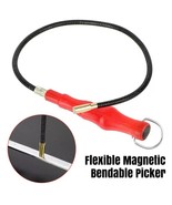 Flexible Magnetic Bendable Picker Magnet Shaft Pick Up Rod Stick Hand To... - $12.86