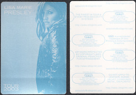 Lisa Marie Presley OTTO Cloth Backstage Pass from the 2003 Tour - Blue - £6.18 GBP