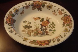 Compatible with Wedgwood EASTERN FLOWERS TKD 426 Oval bowl FLORAL - $44.10
