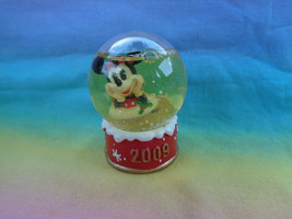 2009 JC Penny Exclusive Disney Mickey Mouse Christmas Snow Globe - £2.36 GBP