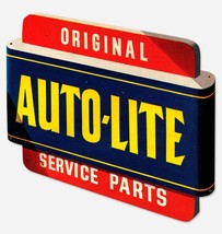 Auto-Lite Service Parts Laser Cut Metal Sign - £63.42 GBP