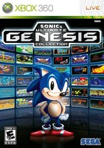 Sonics Ultimate Genesis Collection - Microsoft Xbox 360 X360 Video Game  - $10.51