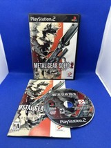 Metal Gear Solid 2: Sons of Liberty - Black Label (PlayStation 2, PS2) Complete! - £9.51 GBP