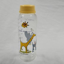 Carter&#39;s Mam Sassy Vintage John Lennon 8oz Yellow Top Baby Bottle Giraff... - $33.76 CAD