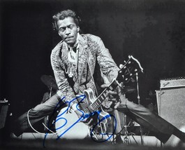 Chuck Berry Signed Photo - Father Of Rock And Roll w/COA - £257.36 GBP