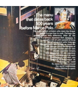 1972 Japan Airlines Advertisement JAL Orient Marco Polo Aviation Vintage... - $28.01 CAD