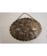 Rare collectible Repoussé Silver 600 Wall Mirror  Ornate Floral Paisley ... - €255,85 EUR