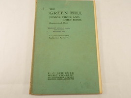 The Green Hill Junior Choir &amp; Duet Book #1546 Willoughby Methodist Church Ohio - £7.74 GBP