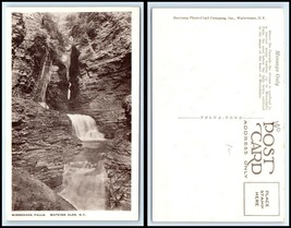 NEW YORK Postcard - Watkins Glen, Minnehaha Falls A16 - £2.36 GBP