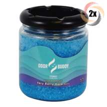 2x Candles Odor Buddy Very Berry Haze Odor Eliminator Candle & Ashtray | 12oz - £27.31 GBP