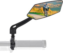 Bike Mirrors Handlebar Rearview Mirror - HD Rotatable Bicycle Mirror (Ri... - £15.21 GBP