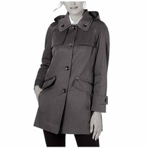 London Fog Double-Collar Hooded Water-Resistant Raincoat | Plus Size 1X ... - £73.54 GBP