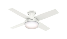 Hunter Fan 3835352 Dempsey 4 Blade Indoor White Ceiling Fan - £127.05 GBP