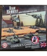 Team Yankee World War 3 Miniatures Game Charlie&#39;s Chieftains (Sealed) - $100.72 CAD