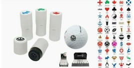 Asbri Golf Ball Stamper, Marker - Golf Gift Or Prize. Various Designs - £6.75 GBP