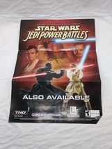 Game Boy Advance Star Wars Doubled Sided Advertisement Sheet 8 1/2&quot; X 11... - €17,35 EUR