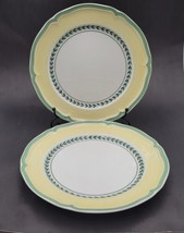 2 VILLEROY &amp; BOCH Porcelain Germany French Garden VIENNE 10 1/2&quot; Dinner ... - £25.54 GBP