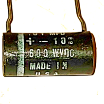 Aerovox .01mfd 10nf Bi-Electric 600v Capacitor BE6S1 + - 10% - £4.70 GBP