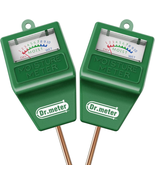 Dr.Meter Soil Moisture Meter, 2 Packs Soil Test Kit for Garden Lawn Farm... - £14.62 GBP