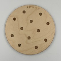 Lovevery Wooden Stacking Pegboard- Board only The Adventurer Play Kit - $11.99