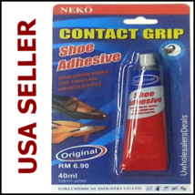 Shoe Adhesive Glue for Leather Vinyl Rubber Cork Canvas Contact Grip 40m... - $124.58 MXN