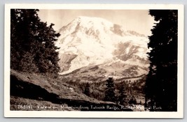 Vista of The Mountain From Tatoosh Range Rainier Nat&#39;l Park WA RPPC Postcard A31 - £7.15 GBP