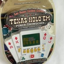 Texas Hold Em Poker Showdown Las Vegas Casino Corner Electronic Handheld Game - $11.61