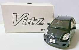 Vitz TOYOTA Storefront Display Items 1/24 Black Mica Diecast Model Car L... - £71.75 GBP