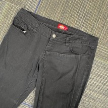 Dickies Girl Women&#39;s Black Denim Jeans Bootcut Style Size 13 Casual - $24.99