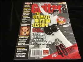 Guitar One Magazine April 2006 The Ultimate Rhythm Lesson! The Who, Metallica - $15.00