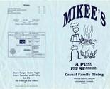 Mikee&#39;s A Place for Seafood Menu Gulf Shores Alabama - £14.03 GBP