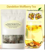 Dandelion Wolfberry Tea, Kidneys &amp; Liver Herbal, Detox Cleanse Detox Her... - $339.07 MXN