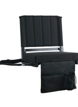 Stadium Seat By Sport Beats For Bleachers W Back Support Wide Padded Com... - $24.75