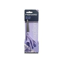 FISKARS SCISSORS ULTRA LILAC 8&quot; (194513) Arts And Crafts New FREE Shipping - £7.58 GBP