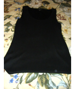 ANN TAYLOR SZ XS BLACK SLEEVELESS TOP #9056 - $9.45