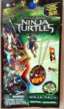 Teenage Mutant Ninja Turtles Movie NINJA PACK Includes Dog Tag and Sticker Sheet - £4.68 GBP