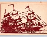 Ss Savannah Navicella Unp Maximart DB Cartolina K14 - $5.08