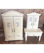 Sylvanian Families Calico Critters Furniture Bedroom Armoire &amp; Wardrobe ... - $42.13
