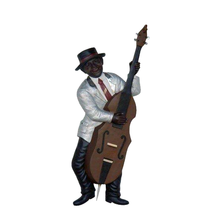 Jazz Band Bass Guitar Player Wall Decor - £391.29 GBP