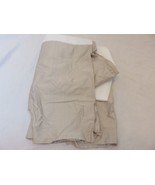 Ralph Lauren Suite Jacquard Stripe Tailored Cal King Bedskirt Mink NEW - $63.31