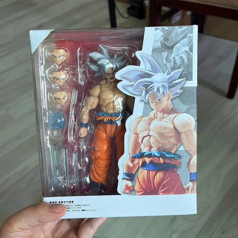 Dragon Ball Z Super Figure White Haired Son Goku Action Figure DragonBal - £30.54 GBP