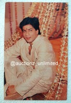 Bollywood Actor Super Star Shah Rukh Khan Rare Old Original Post card Postcard - £10.80 GBP