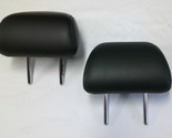 16 - 22 INFINITI Q50 REAR HEADREST HEAD REST SET BLACK CLEAN OEM FREE SH... - $58.50