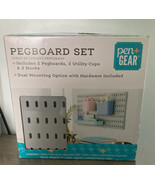 Pen + Gear 11&quot; x 11&quot; (28cm x 28cm) Pegboard Set . New - £11.41 GBP
