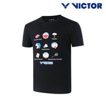 Victor x Crayon Shinchan Unisex Badminton T-Shirts Sports Top AsiaFit T-... - $29.61