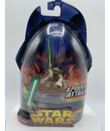 Star Wars Episode III YODA w Spinning Attack 3.75&quot; Action Figure Brand New - $7.59