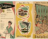 Andalucia Spain Tour Brochure 1958 California Cafeterias Travel Melia - $17.82