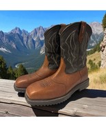 Ariat Men&#39;s RigTek­ Wide Square Toe Waterproof Comp Toe Work Boots Size ... - $3,320.52 MXN