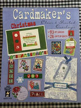 Cardmaker&#39;s Christmas Clear &amp; Frosted Overlays by Hot off the Press - £6.29 GBP